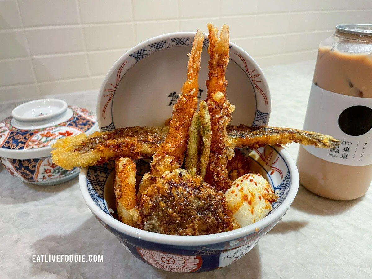 Tendon Kohaku: Authentic Tempura Rice Bowl in Brentwood Burnaby [Review]