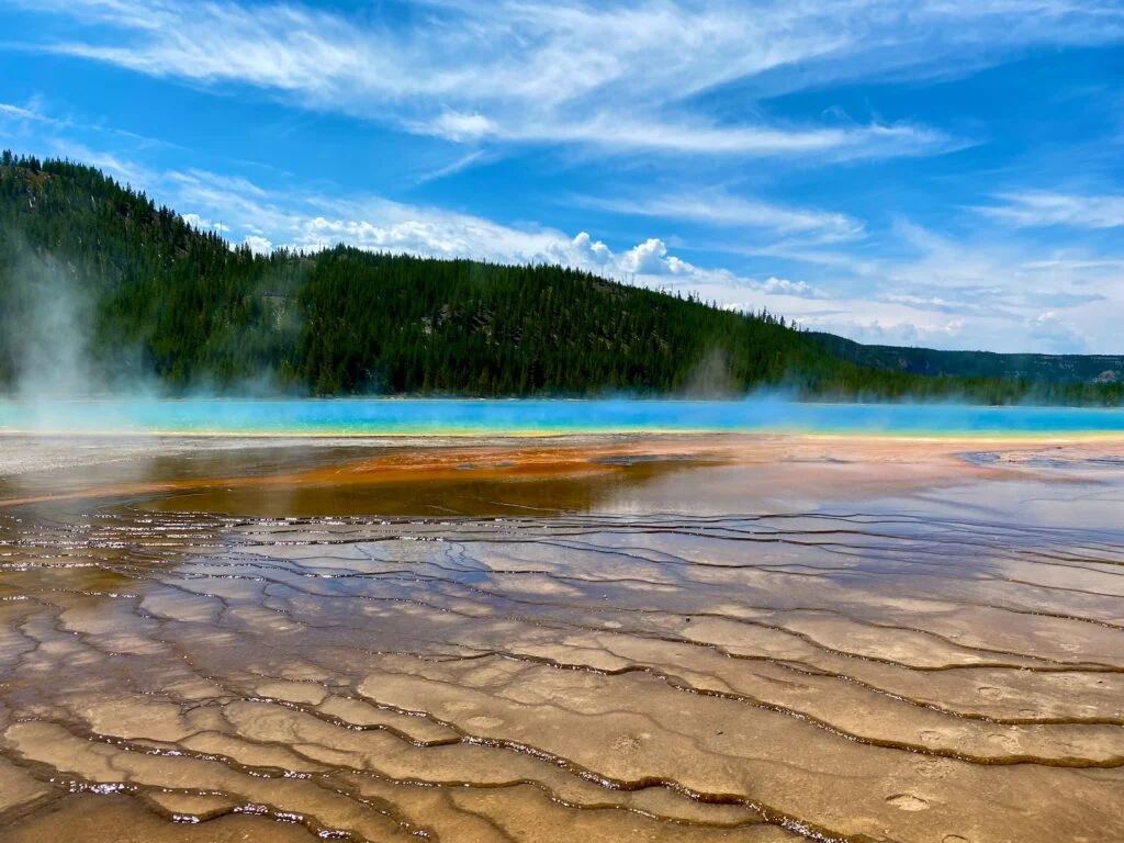 Yellowstone national park, geyser