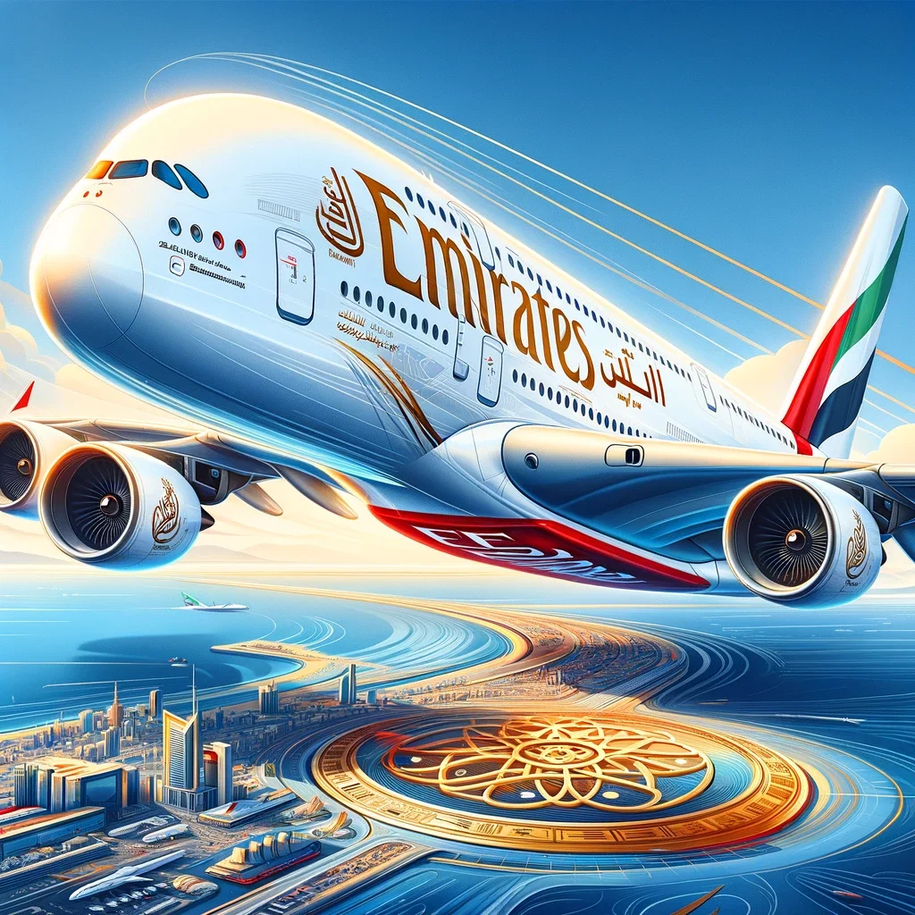 Emirates aircraft