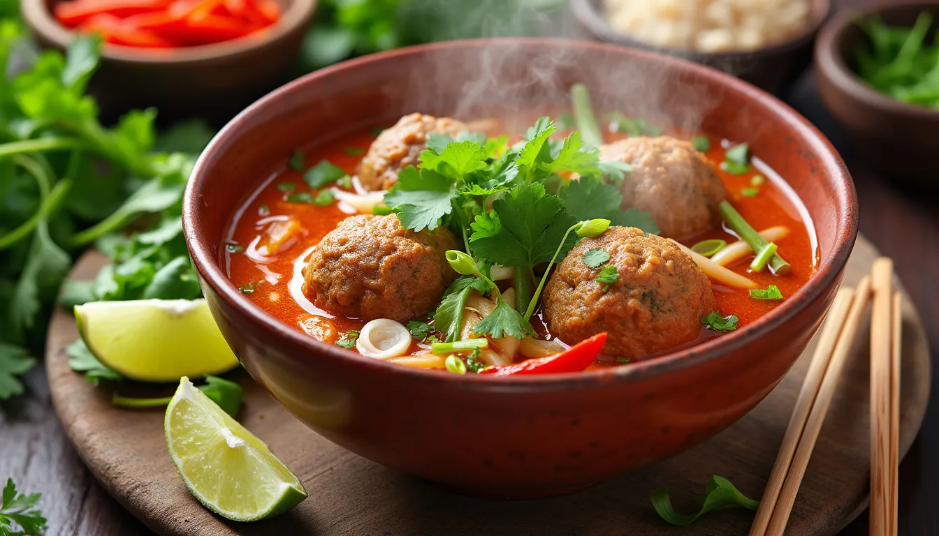 Delicious Thai Meatball Soup: A Flavorful Recipe to Try