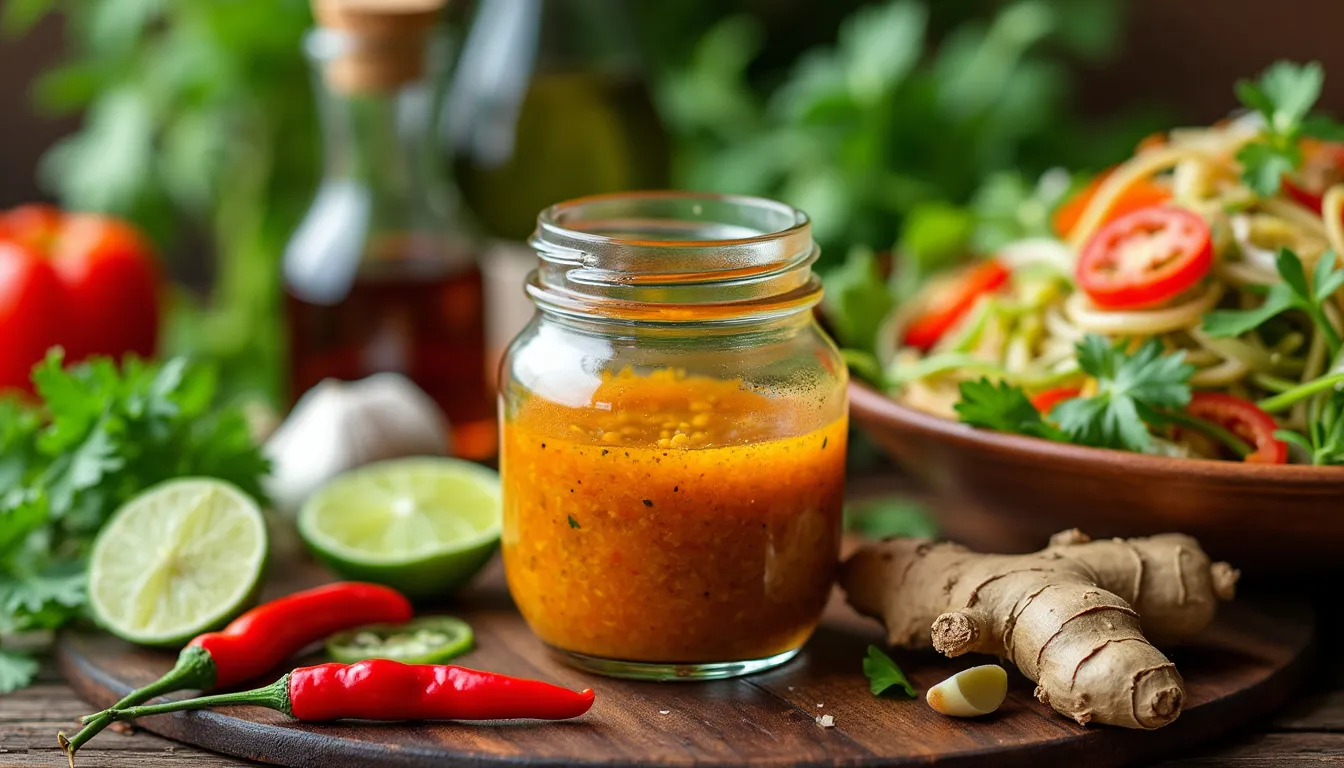 Homemade Thai Salad Dressing Recipe