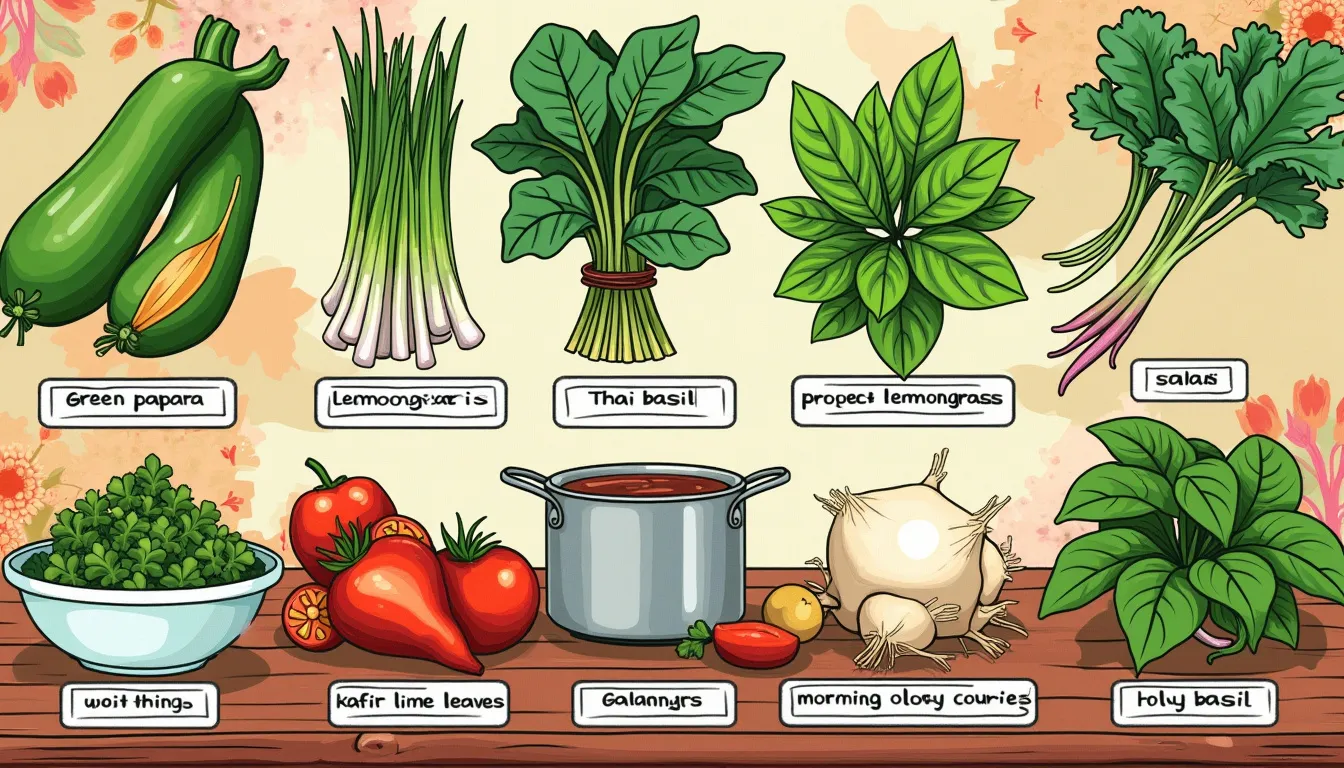 thai vegetables 1