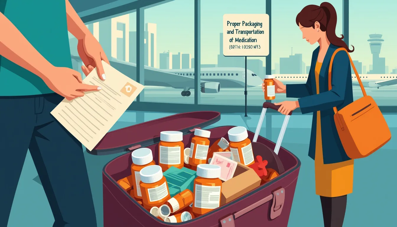 travelling internationally with prescription medication 1