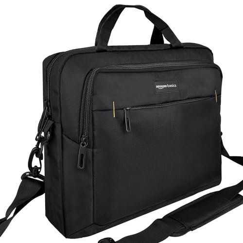 Amazon Basics 156-Inch Laptop and Tablet Shoulder Bag: The Ultimate Carrying Case for Tech Enthusiasts