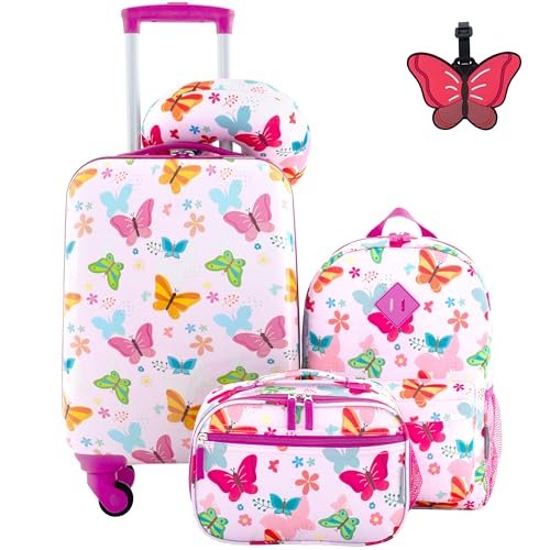 Exploring the Features of the Travelers Club 5 Piece Kids’ Luggage Set, Butterfly: A Comprehensive Review