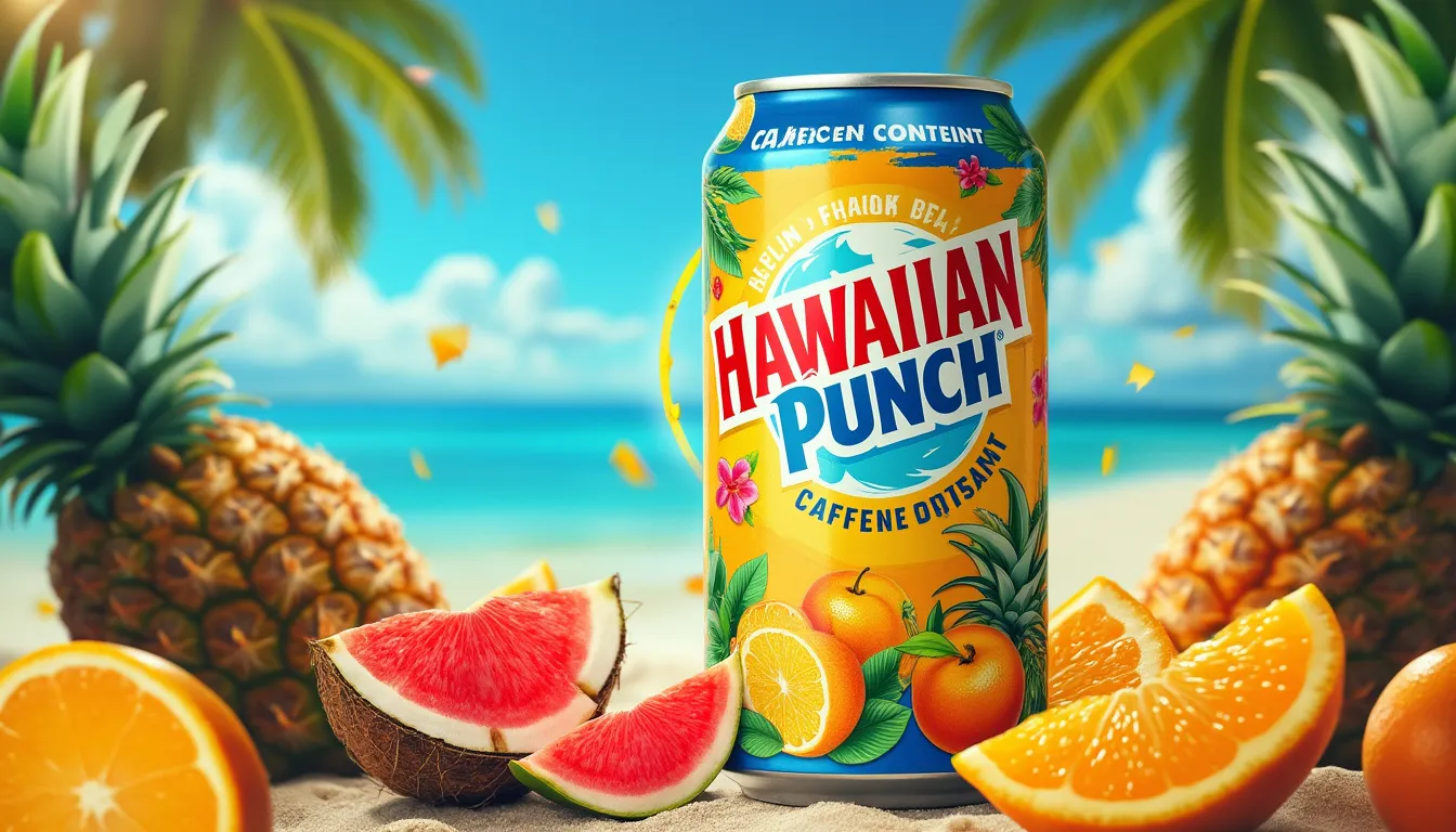 Caffeine Content in Hawaiian Punch: What You Need to Know