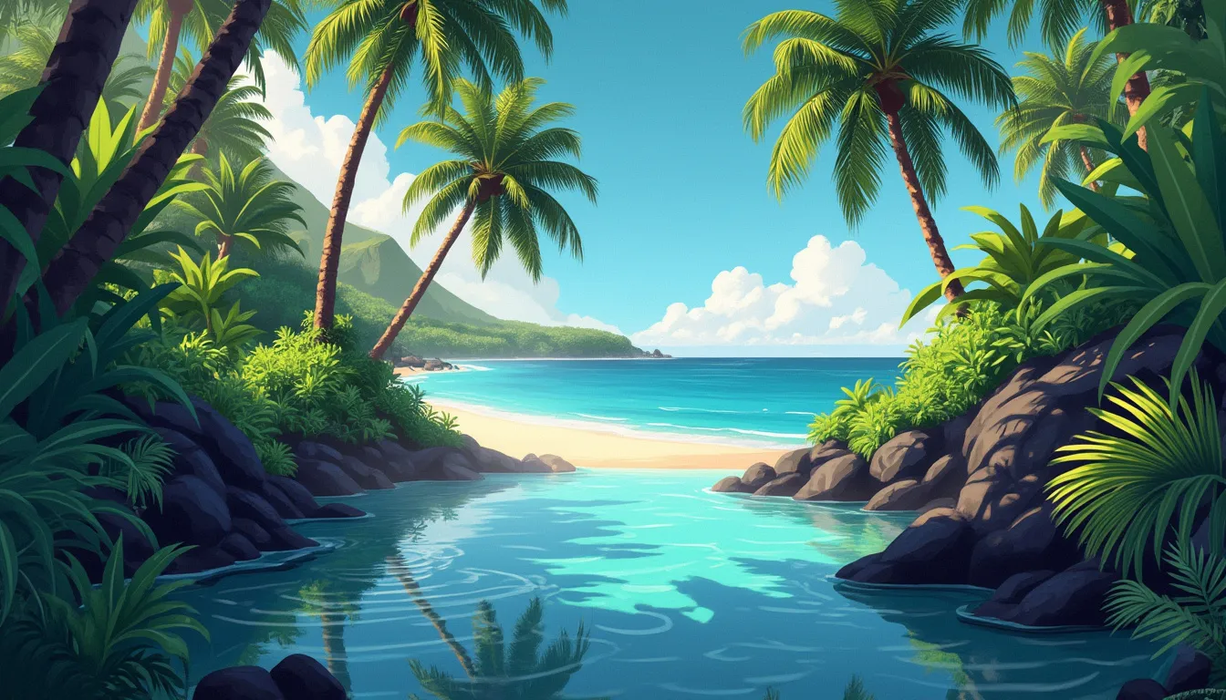 Hot Springs Big Island Hawaii 1