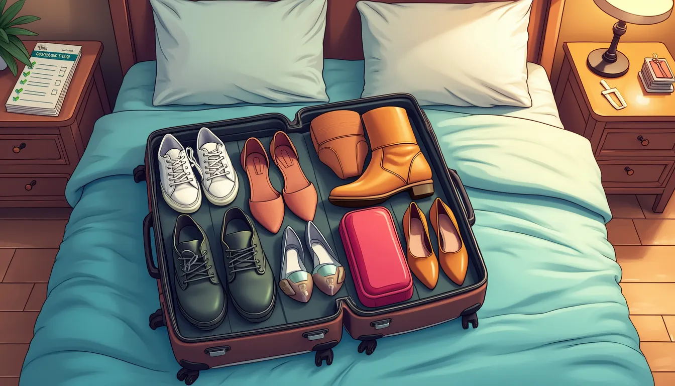 Essential Tips: How to Pack Shoes for Travel