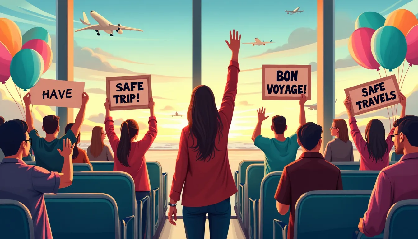 How to Wish Someone Safe Travels 1
