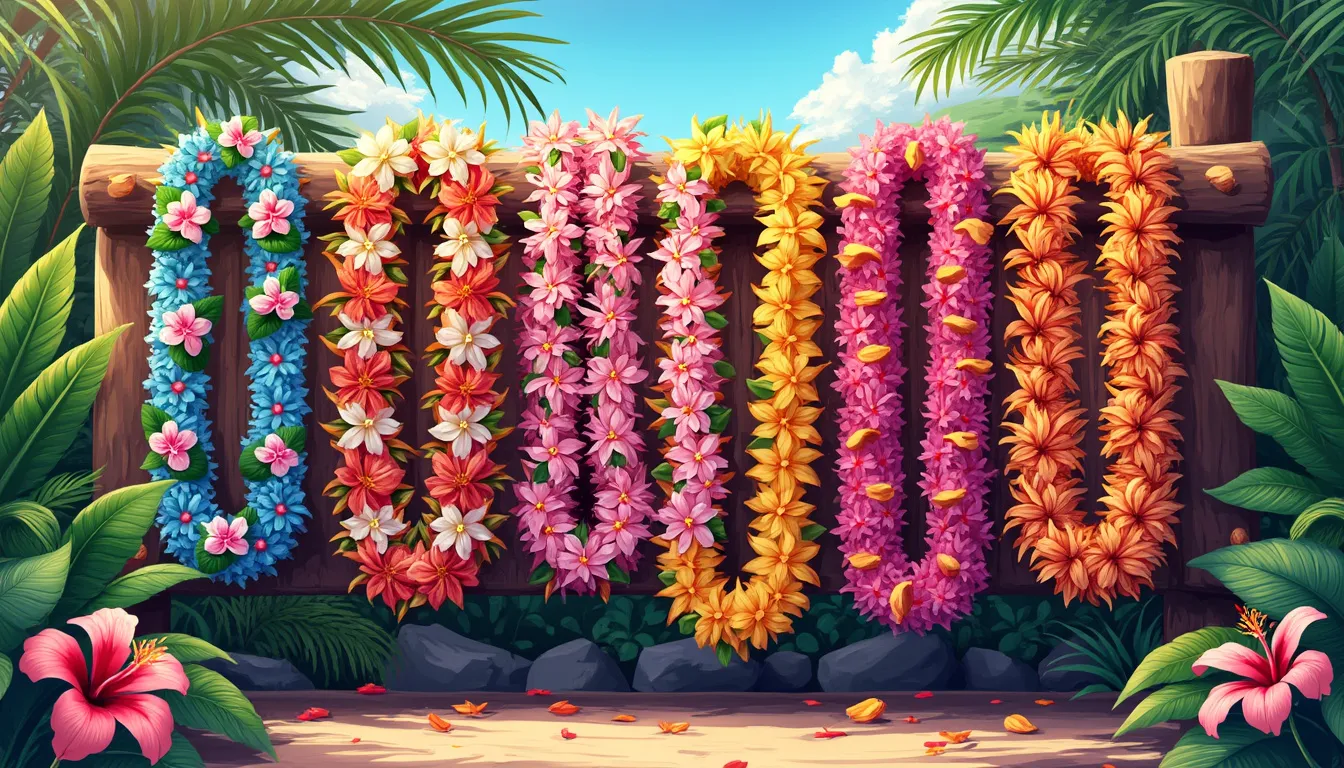 Discover the Beauty of Hawaiian Necklaces Called Leis