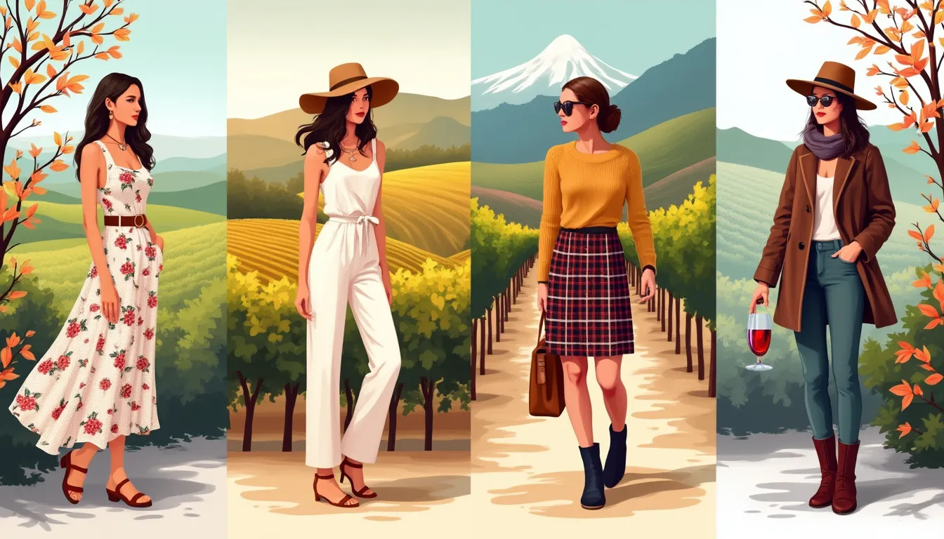 Stylish Wine Tasting Outfit Ideas for Every Season