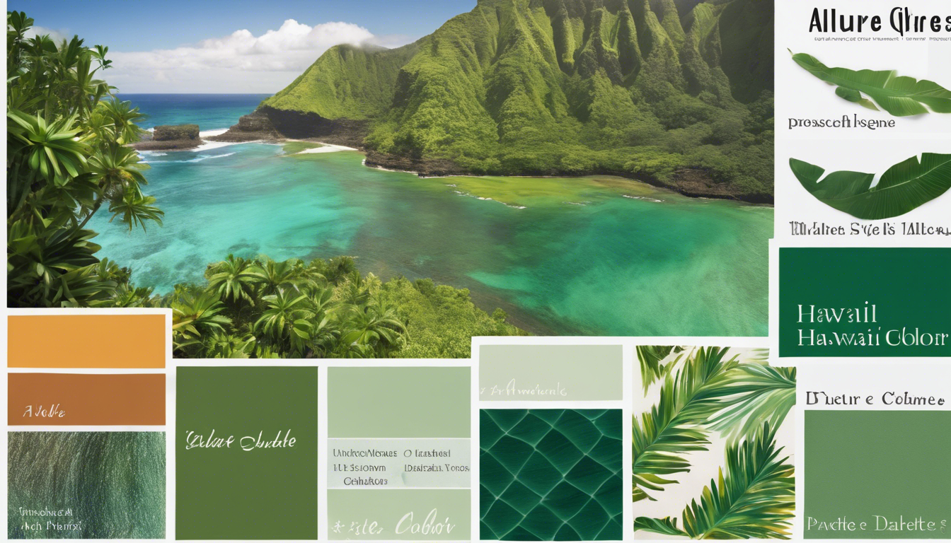 Unveiling the Allure of Dark Green Hawaii Color Names: Nature’s Palette in Paradise